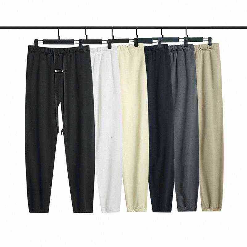 

Men' Pants Designer mens Reflective pants silocone letters print essential loose trousers casual sweatpants men women fog jogger high street drawstring