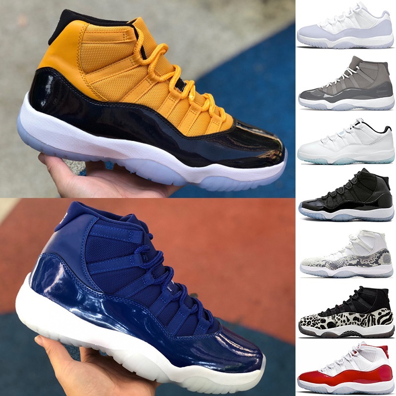 

Athletic Shoes Casual 11 Designer 11s Low Pure Violet 72-10 High Cherry Yellow Black Cool Grey Royal Blue Bred 25th Anniversary Sneaker Plate-forme Trainers with