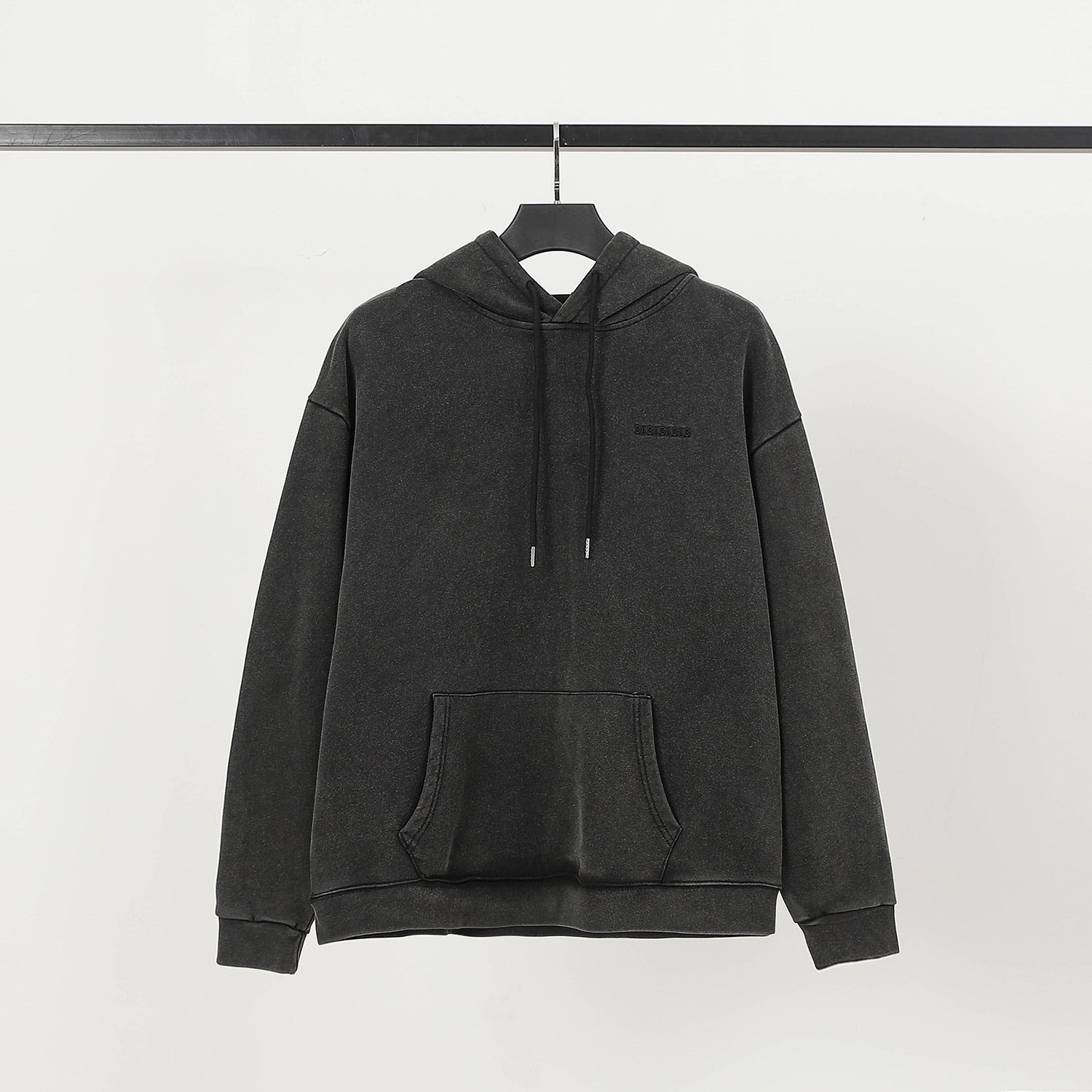 Pulls à capuche grande taille pour hommes en automne / hiver 2022acquard machine à tricoter e Custom jnlarged détail ras du cou coton hWRE32
