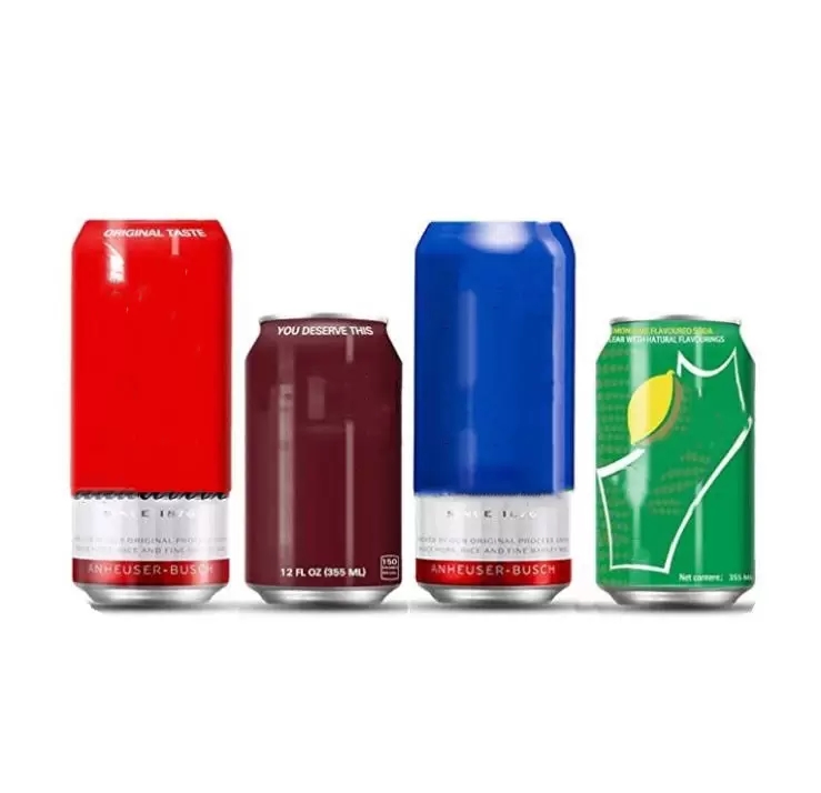 

Drinkware Handle 355ML Hide A Beer Can silicone Cover Bottle Sleeve Case Cola Cup Cover Bottles Holder Thermal Bag Camping Travel