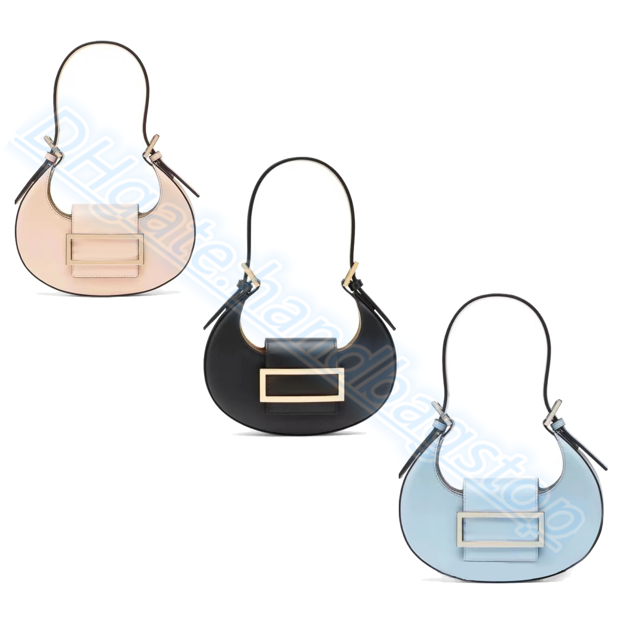 

Luxurys Designers clutch Shoulder Bag Mini Genuine Leather Detachable shoulder strap Women's men wallet handbag tote Fashion lady crossbody Bags Classic handbags, Blue