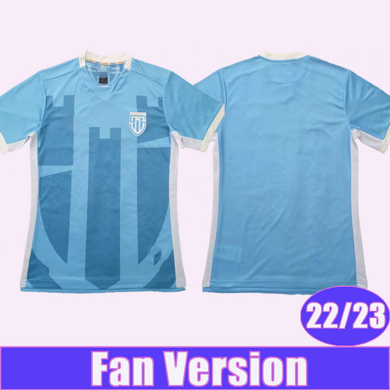 

22 23 San Marino Mens Soccer Jerseys National Team Home Blue Football Shirt Short Sleeve Uniform, Qm10069 22 23 home no patch