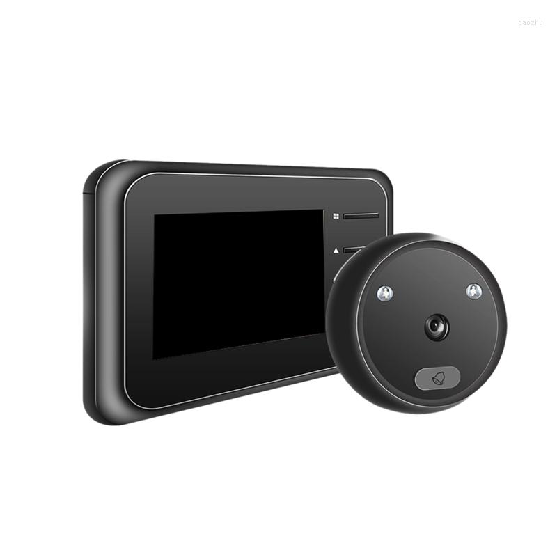 

Doorbells 2.4 Inch Screen Digital Peephole Viewer Doorbell IR Night Vision Electronic Door Eye Camera Indoor Monitor R11