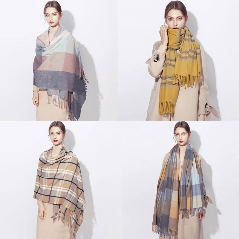 

Cotten scarf Fashion Luxury Scarves Designer sciarpa foulard echarpe big cashmere designer schal autumn and winter scarfs for women Plaid classic Strong warmth