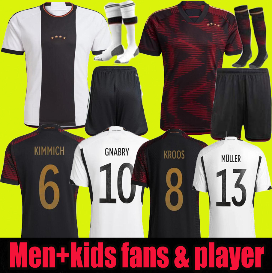

Fans Player version 2022 2023 HUMMELS soccer jersey KROOS GNABRY WERNER DRAXLER REUS MULLER GOTZE football shirt germanyS Men kids kit 3XL 4XL