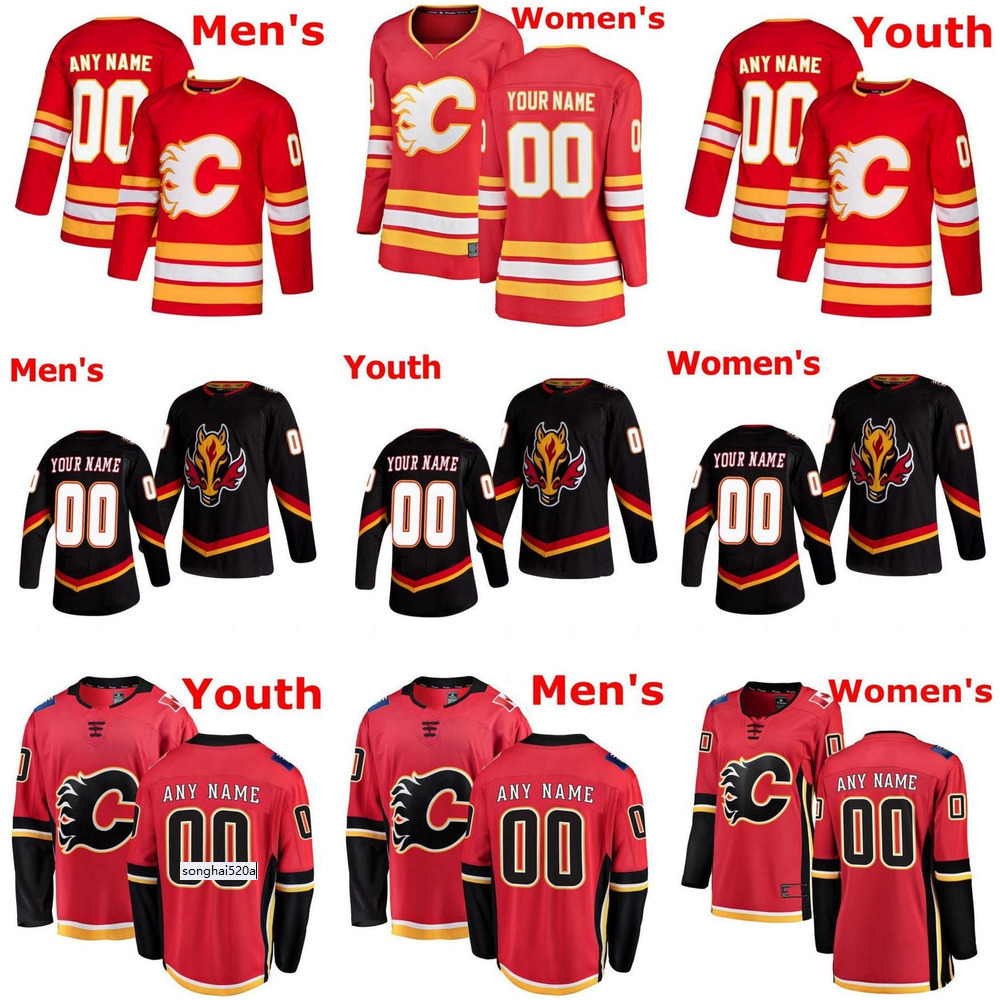 

Jerseys Custom Hockey Jerseys Calgary''Flames 5 Mark Giordano 13 Johnny Gaudreau 23 Sean Monahan 68 Jaromir Jagr men ''nhl''jerseys, As