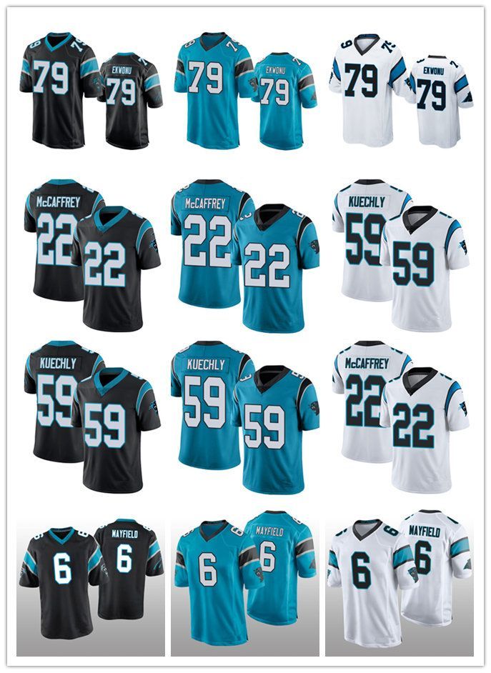 

Jersey Carolina''Panthers''MEN Women luke kuechly Ikem Ekwonu Christian McCaffrey Baker Football Mayfield Limited Player Youth''nfl