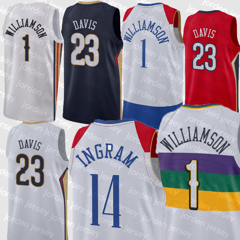 

NEW College Basketball Wears Zion 1 Williamson Men Basketball Jersey Brandon 14 Ingram Jonas 17 Valanciunas Devonte' 4 Graham Nickeil Alexan, Purple