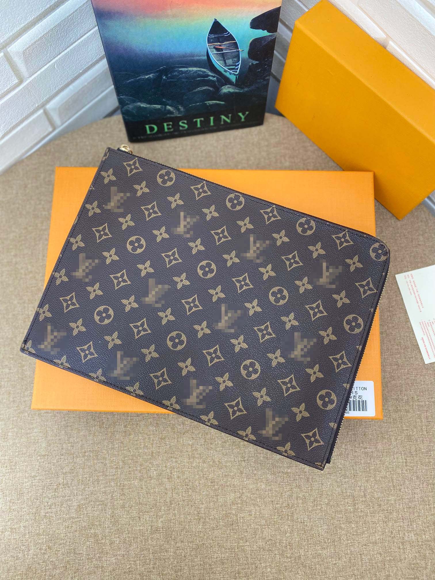 

LVs louiseitys viutonitys YSLitys GGitys Clutch Bags Designer HH High Quality Designers Toiletry Men Women Brown Purses Business POUCH Fashion Washed Bag, Make up the difference