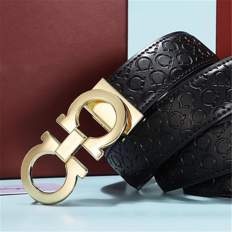 

2022luxury belts designer belts for men big buckle belt male chastity belts top fashion mens leather belt whole 206Z, Black