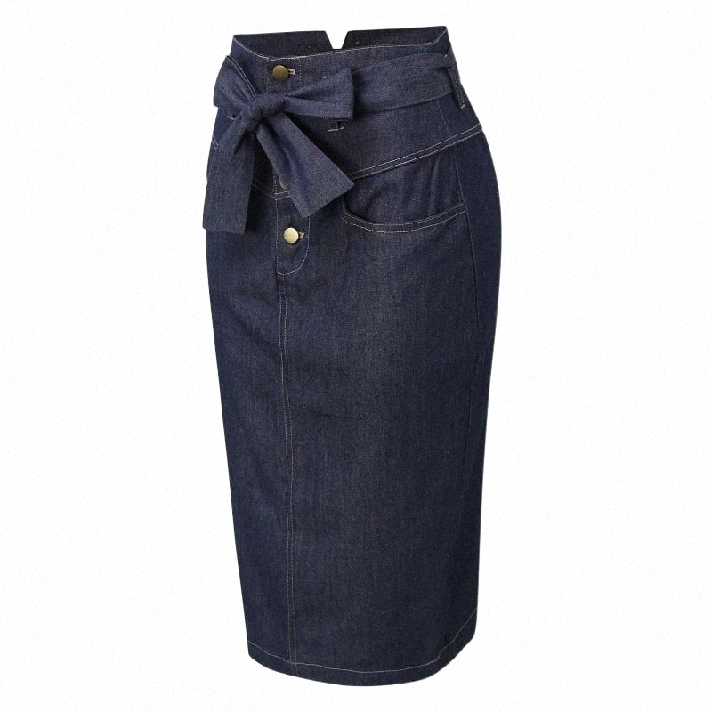 Skirts skirts Women's Fashion Casual Color Matching Sexy High Waist Split Denim Women Streetwear Pocket Harajuku Straight Jeans SkirtSkirts-image-801382400