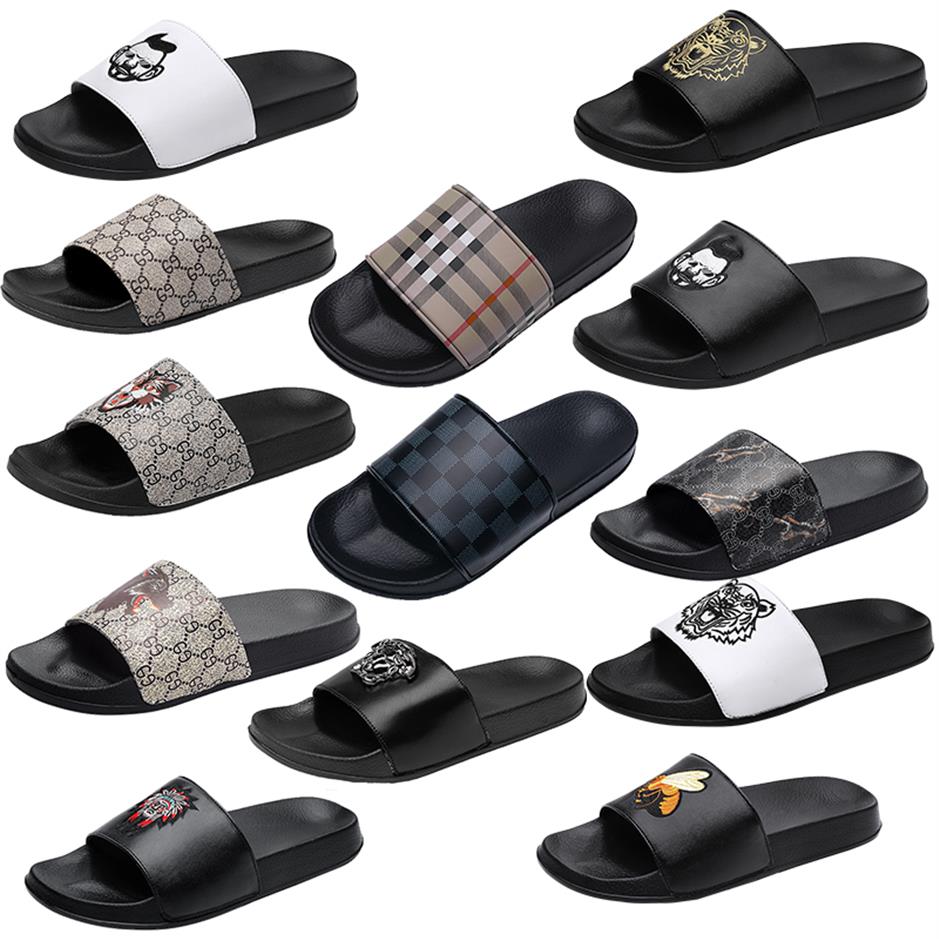 

Luxury Brand Slides Sandals Designer Slippers Shoes G Grid Pattern Avatar Beach Sandal Slipper Men Light Flip Flops Sneakers Size 39-46265k, 628 white