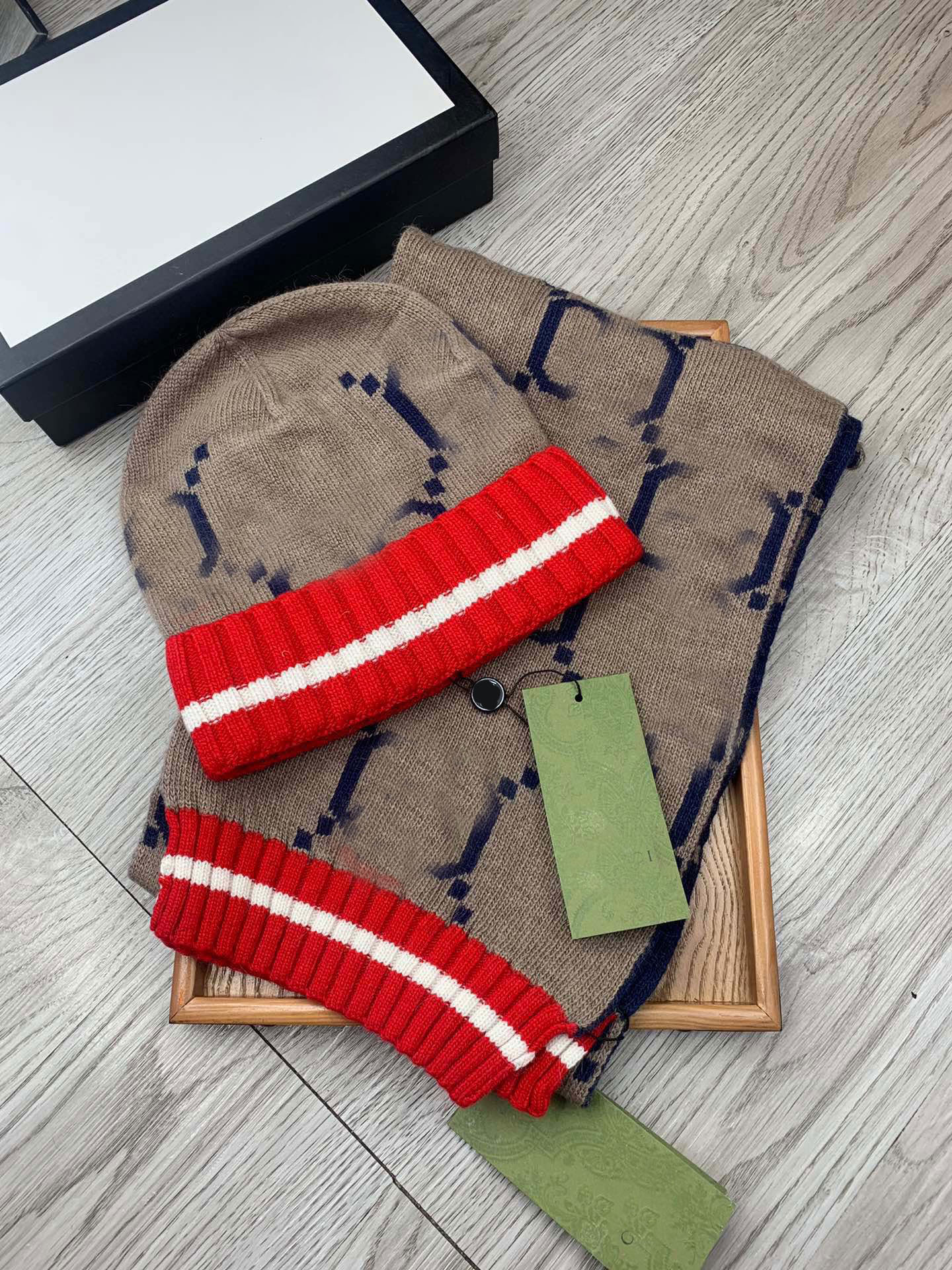

2022 new winter hats&scaves sets luxury designer hat and scarf woman mens knit scarf set beanie cashmere wool knitted design letter embroidery beanies 20colors
