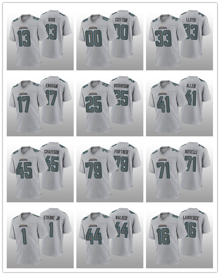 

Football Jersey Trevor Lawrence K'Lavon Chaisson Travon Walker Jacksonville''Jaguars''MEN Atmosphere Fashion