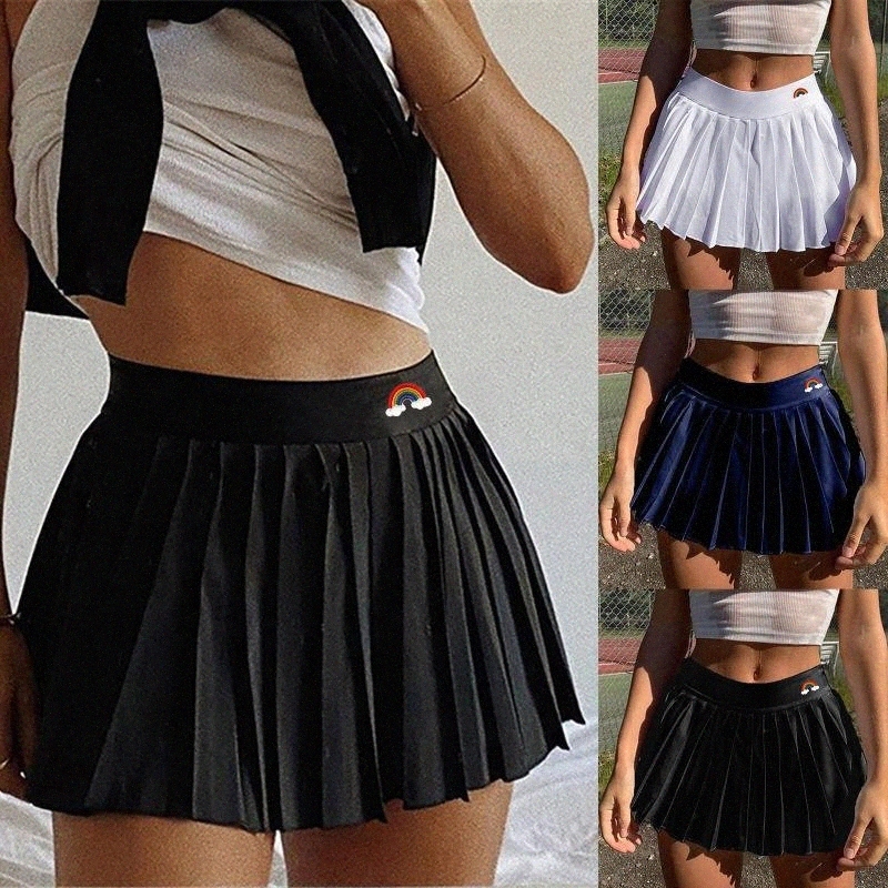 Skirts skirts Pattern Short Women's Zipper Thin Sexy Side Skirt Pleated Cute SkirtSkirts L4Yg#-image-801387243