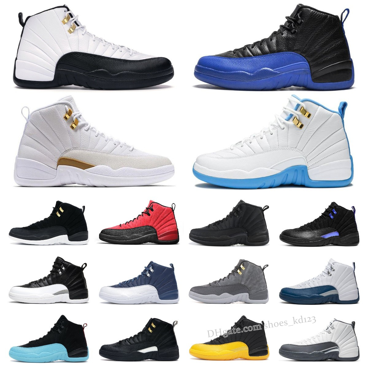 

2023 Basketball Jumpman 12 Shoes Royalty 12s Mens Sneakers Basketball Shoes OVO White Black Concord Low Easter Indigo Utility Cny International Flight WP9I, V018