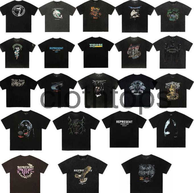 22SS Designer Men S les t-shirts représentent le tee décontracté Summer O Men de cou tshirts Polos à manches courtes Black Blanc Femmes Tops t-sh