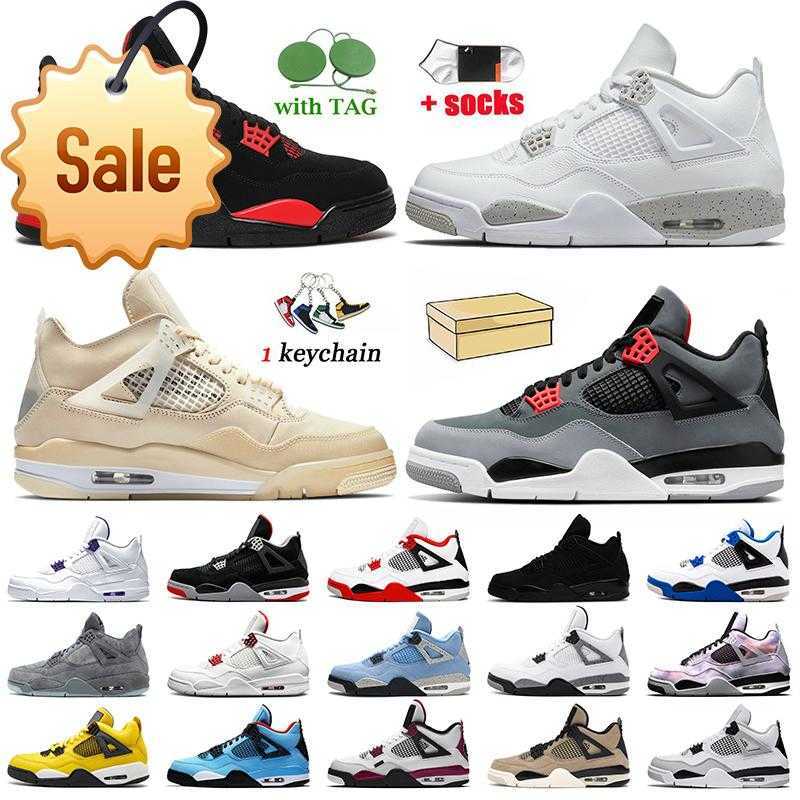 

Boots Jumpman 4 Trainers Women Mens Basketball Shoes 4s Red Thunder 2022 Fashion Zen Master Infrared Sail White Oreo Fire Red Bred Black Cat n, C15 2020 fire red 36-47