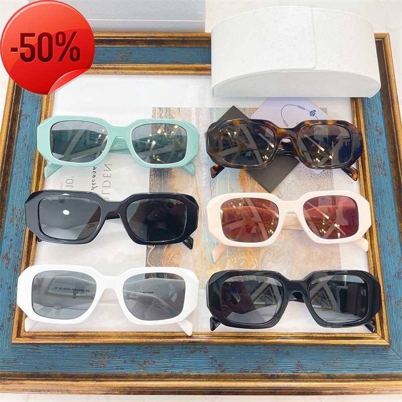 

Designer Sunglasses P's 2022 New Sunglass Women's Net Red Same Personalized Irregular Plate Sunglass Spr17w