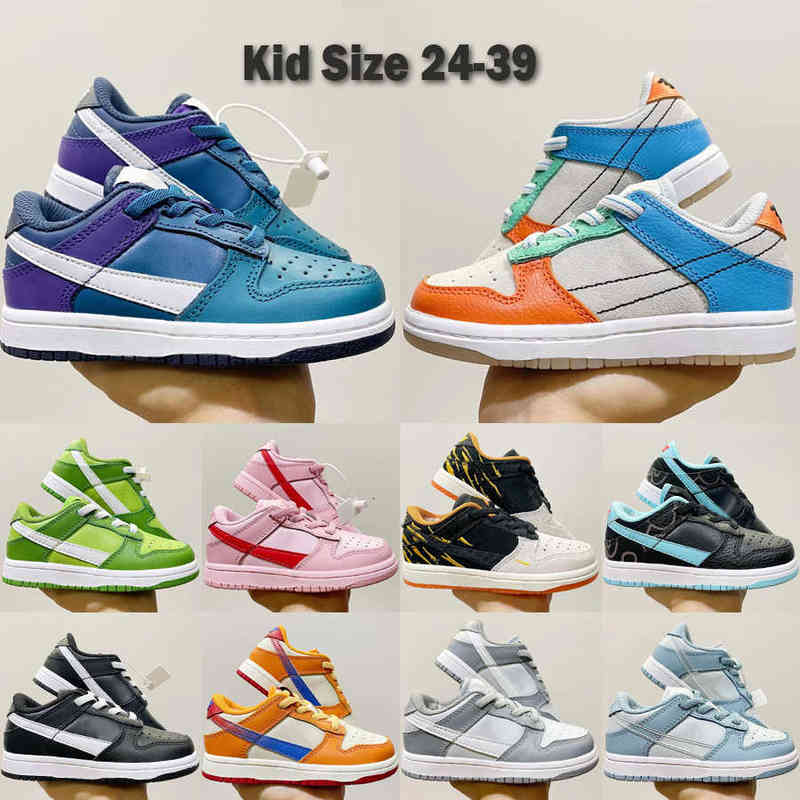 

Athletic Outdoor Top Dunks Kids Running Shoes Leather SB Designer Trainers Chlorophyll 101 Triple Pink Aura Clear God Of Wealth Children Youth Outdoor, #10 bright spruce marina