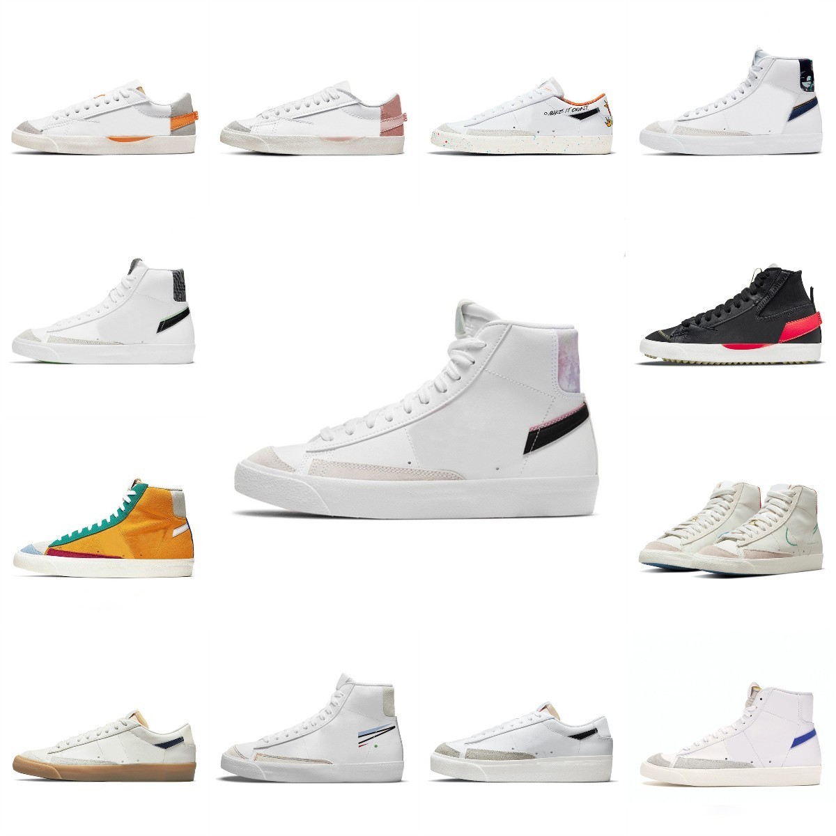 

2022 Blazer Mid 77 Vintage Jumbo Casual Shoes Men Women Blazers OG Black White Red Indigo White Indigo Summit Arctic Punch Mens Trainers Designer Platform Sneakers, Please contact us