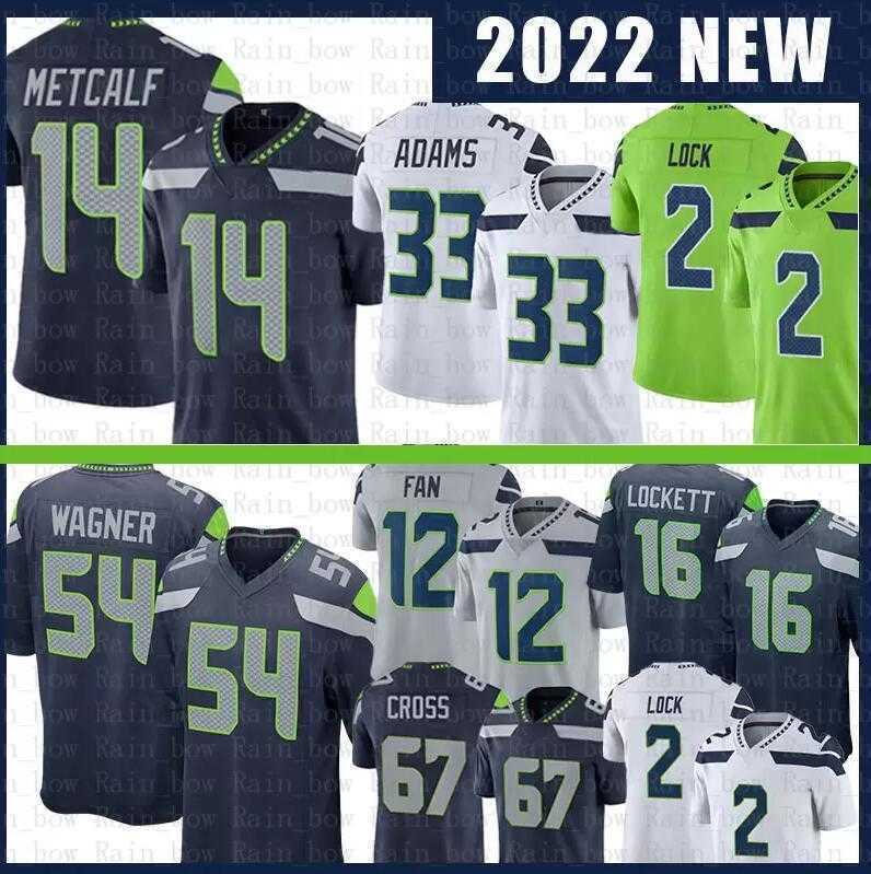 

DK Metcalf FAN 12s Jersey Custom Seattle''Seahawks''67 Charles Cross Tyler Lockett Colby Parkinson Drew Lock Kenneth Walker III Jamal Adams Football Jerseys win, Color