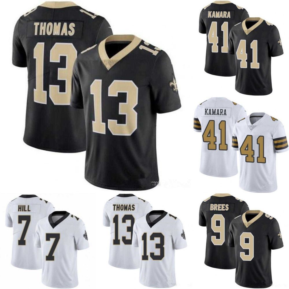 

Jersey New Orleans''saints''Men Women youths 9 Drew Brees 41 Alvin Kamara 13 Michael Thomas 7 Taysom Hill Football Jerseys, Color