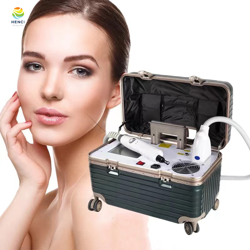 

Moveable 532nm 1064nm 1320nm nd yag laser spot tattoo removal carbon laser peel machine for skin whitening