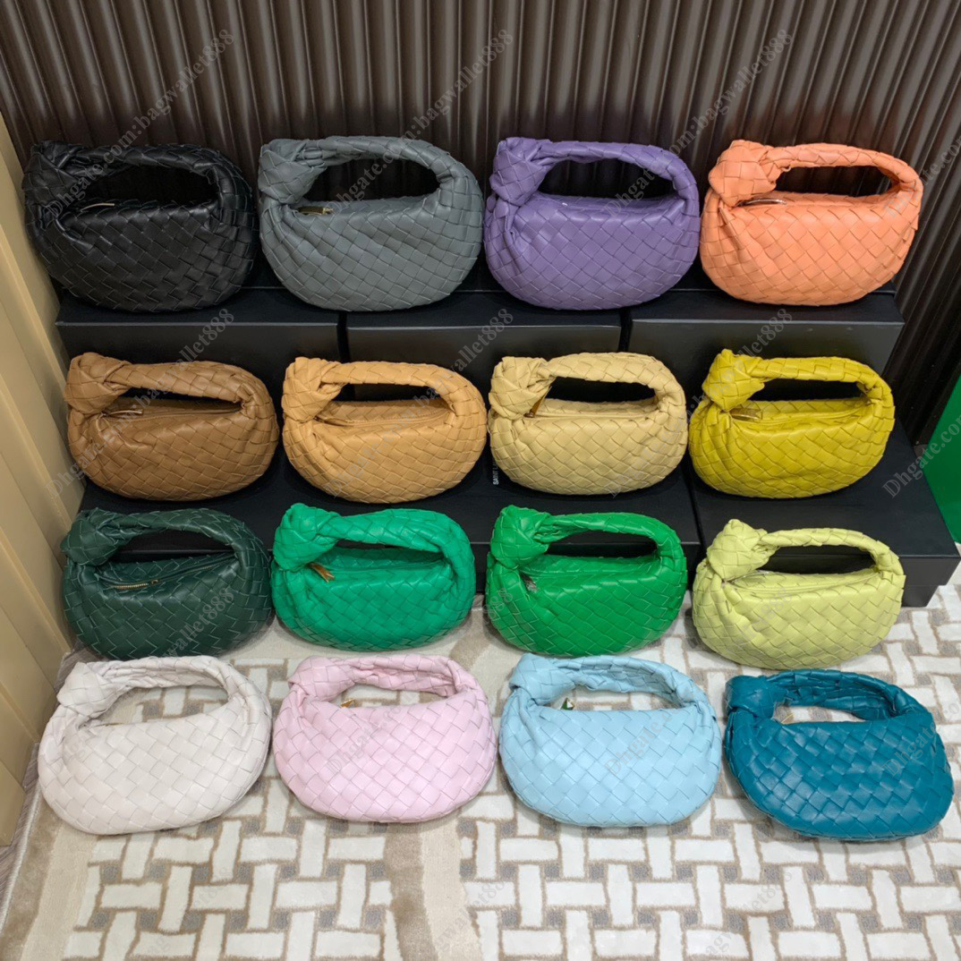 

Top Handle Womens Bag Luxurys Designers Soft Genuine Leather Woven Ladies Knotted Handbags Purses Mini Hobo Purse Fashion Tote Shoulder Crossbody Bag Famale Clutch, #2