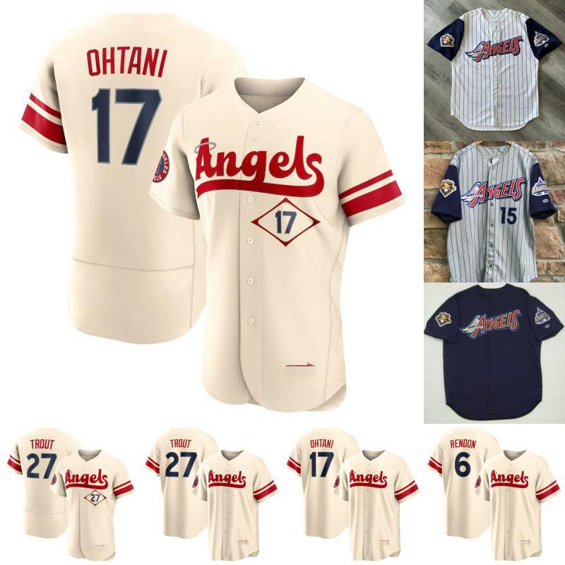 

Los Angeles Jersey Shohei Ohtani 2022 City Connect Angels Mike Trout Kurt Suzuki Noah Syndergaard Tim Salmon Garret Anderson Troy Glaus Mo Vaughn David Eckstein, Mens cool base white