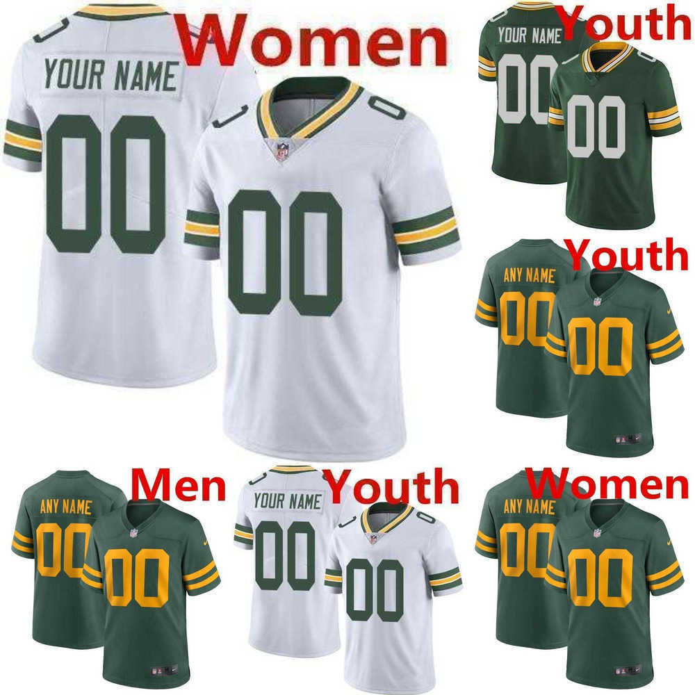 

7 Quay Walker Jersey 95 Devonte Wyatt custom men Green Bay''Packers''12 Aaron Rodgers 23 Jaire Alexander 32 Rasul Douglas Football Jerseys, Color