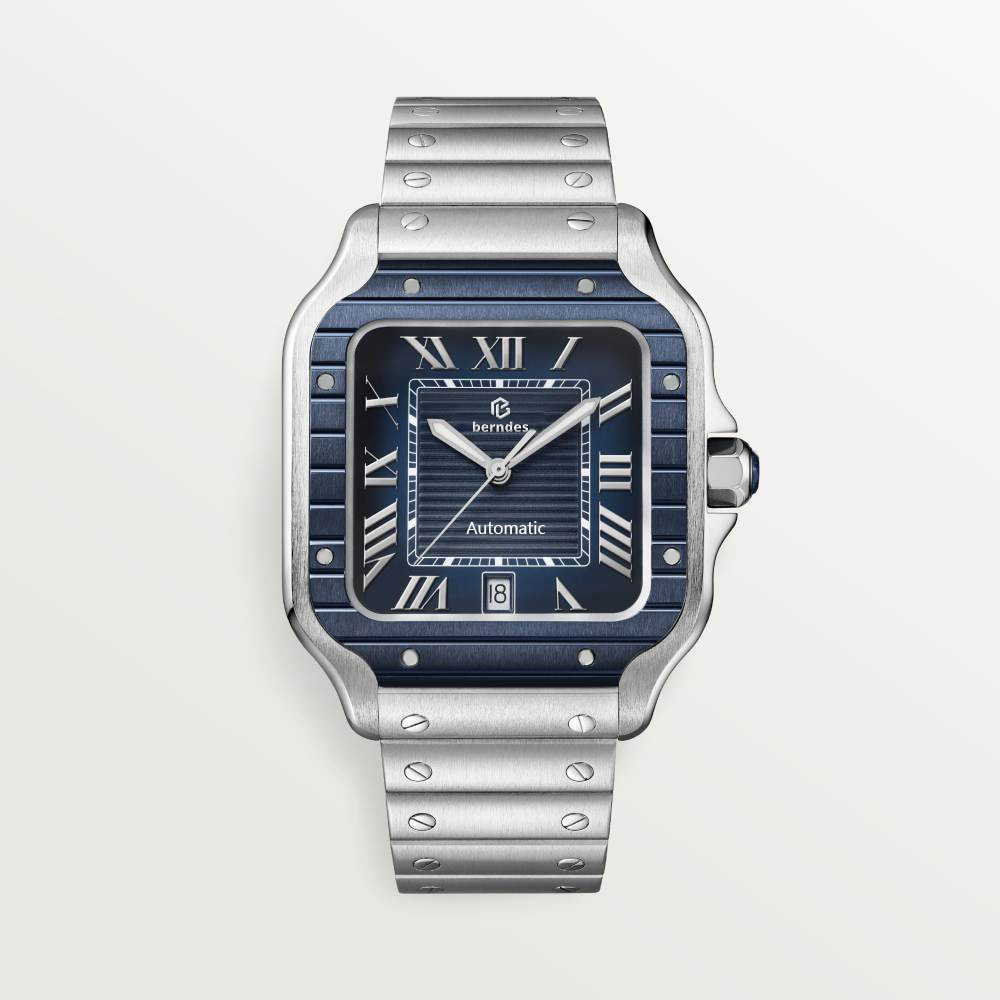 

New business men's automatic mechanical wristwatch Top designer makes stainless steel scratch resistant wear a variety of colors, Colour 19 remove the tool