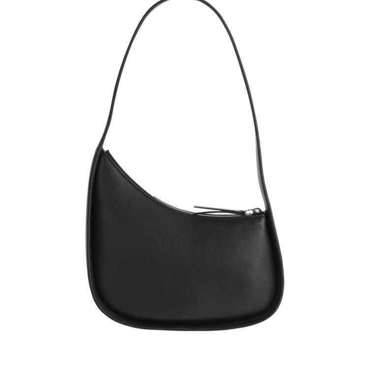 

2022 Evening Bags The row half moon bag half moon designed by the minority is very simple the underarm hand bag, Black