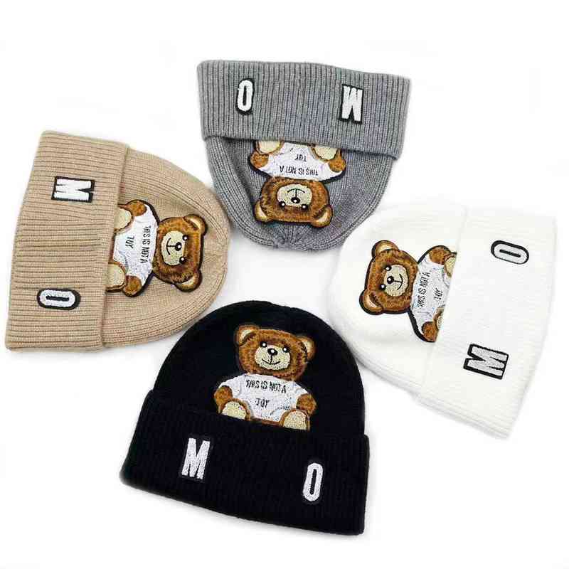 

Beanie/Skull Caps 2022 Winter caps Hats Women bonnet Thicken Beanies with Real Raccoon Fur Pompoms Warm Girl Cap snapback pompon beanie Hat, Box
