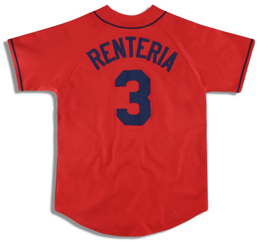 

Stitched Baseball Jerseys 3 Edgar Renteria Mitchell Ness jersey 2005 Men Women Youth S-4XL retro jersey