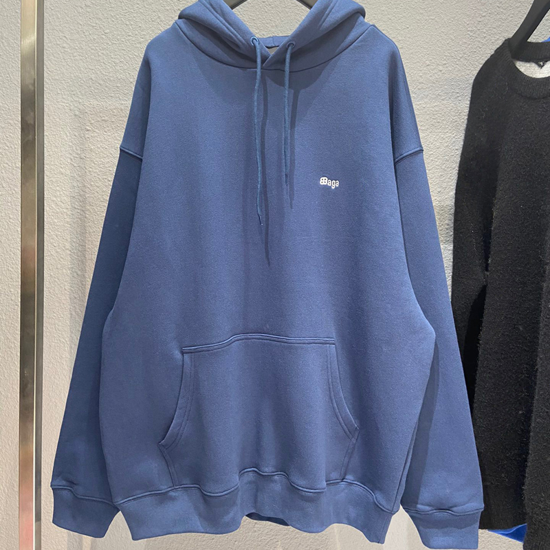 

Embroidery Women Men Cotton Fashion Hip Hop Highstreet Oversized Fzwy0475, Black