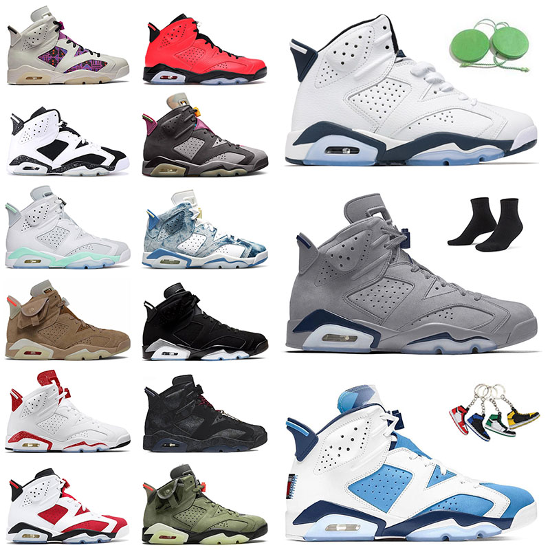 

Top Fashion 6 6s Basketballs Shoes Georgetown Jumpman Designer Sneakers Women Men Trainers Mint Foam UNC Midnight Navy British Khaki 6s Sports Marquette Offs White, 36-40 millennial pink