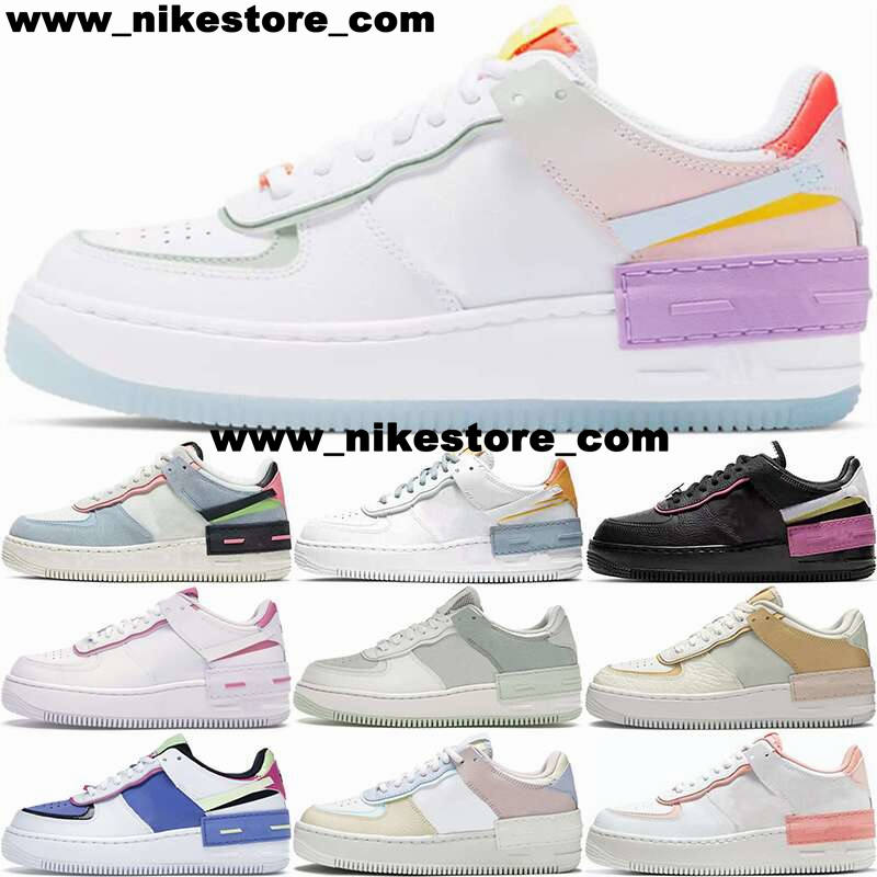 

Shadow Trainers AirForce Runnings Sneakers Casual Shoes One Mens 1 Black Air Women Force Golden Green Platform Fashion Zapatos Chaussures Skate Schuhe Skateboard