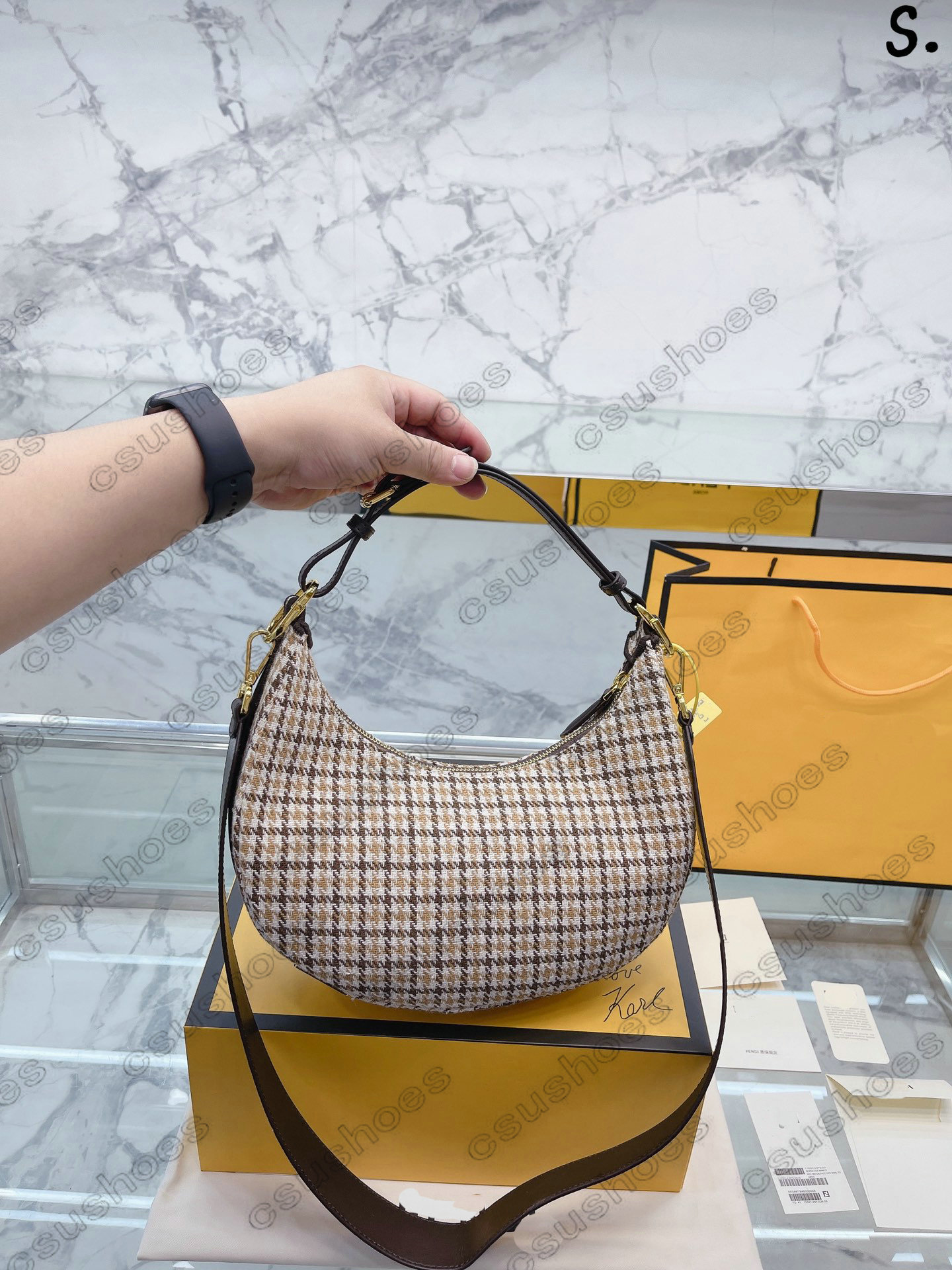 

Plover Wool Graphy Nano Bag ROMA Half Moon Hobo AVA Underarm Women Alligator Designer Leather Clutch Shoulder Handbag Luxurys Designers Bags Canvas Shoulder Totes, No bag