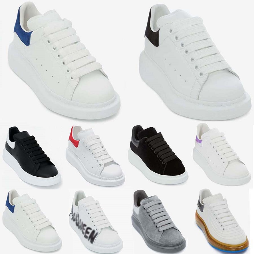 2022 Luxury Platform Sneakers Bottoms Casual Shoes Women Mens Fashion Designer Luxurys loafers Spikes Party Flat Big Suede Leather Vintage Traine