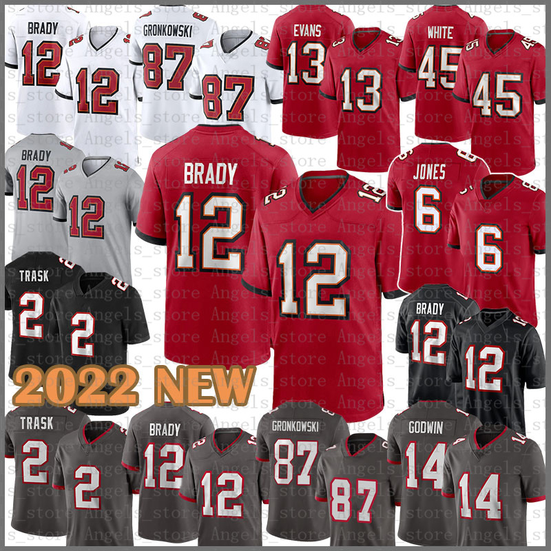 

12 Tom Brady Football Jerseys 31 Antoine Winfield Jr. Tampas Bayes 6 Julio Jones Buccaneeres 13 Mike Evans 45 Devin White 14 Chris Godwin 2 Kyle Trask 54 Lavonte David, Youth(size:s-xl)haid