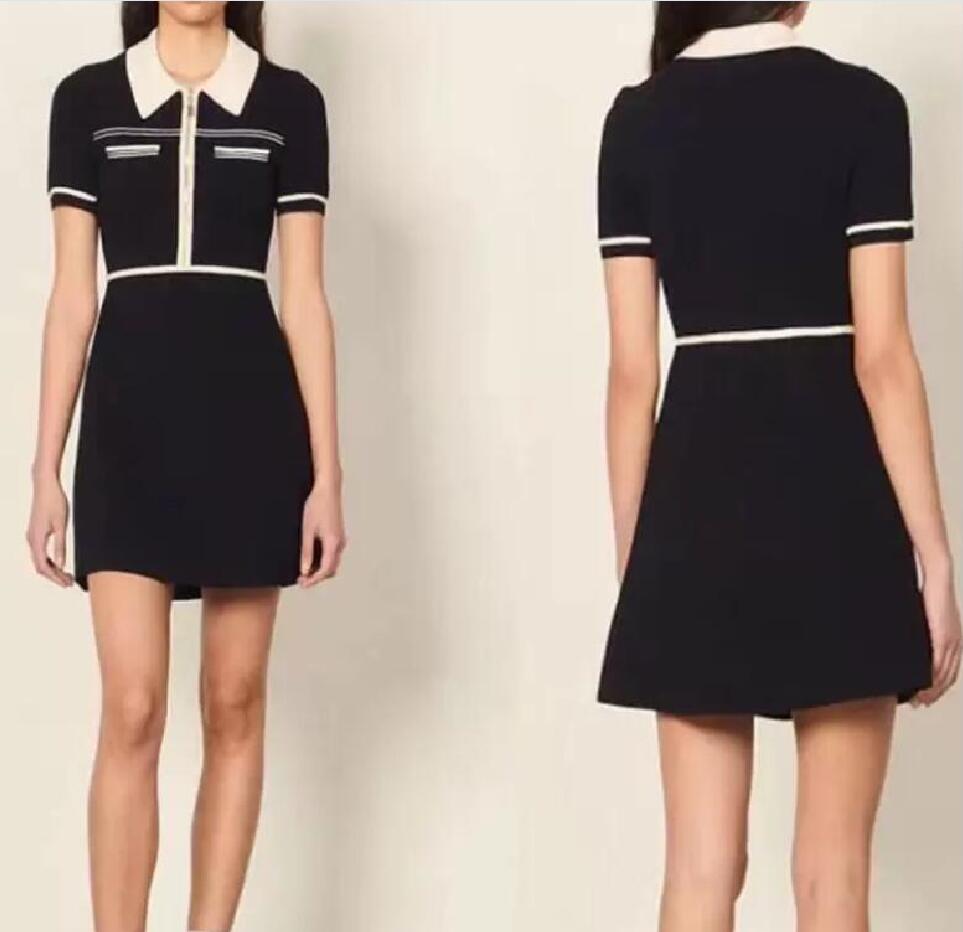 

Women Casual Dresses Sun Dress Luxury Designer Slim Skirt A-line Shape Clthoes Elegant V-Neck Dresss Party Clothing-brand new, Customize