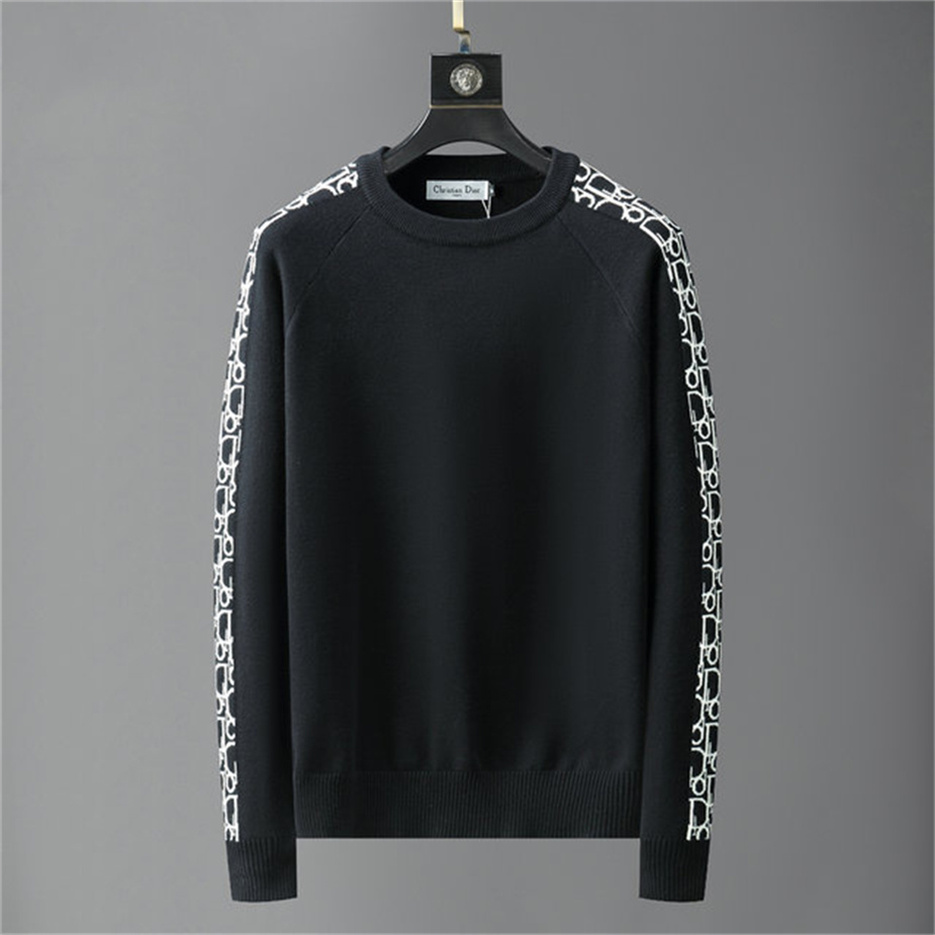 Europe women and mens designer sweaters retro classic luxury sweatshirt men Arm letter embroidery Round neck comfortable high-quality jumper#MY64