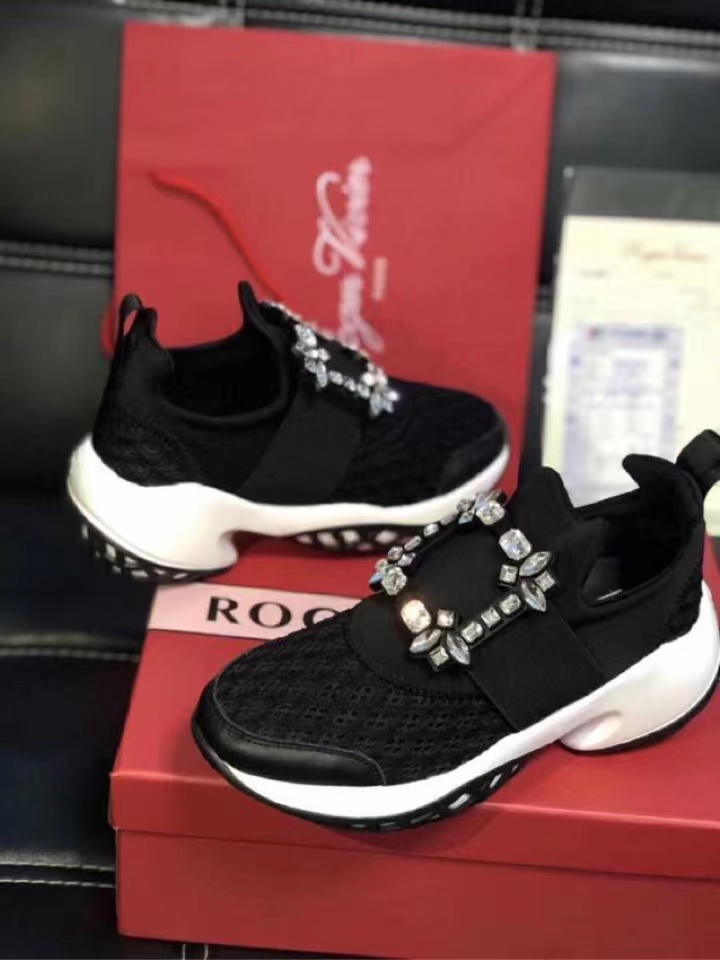 

RO VIV Ladies high fashion sports platform shoes in black 1 pair, Multi-color