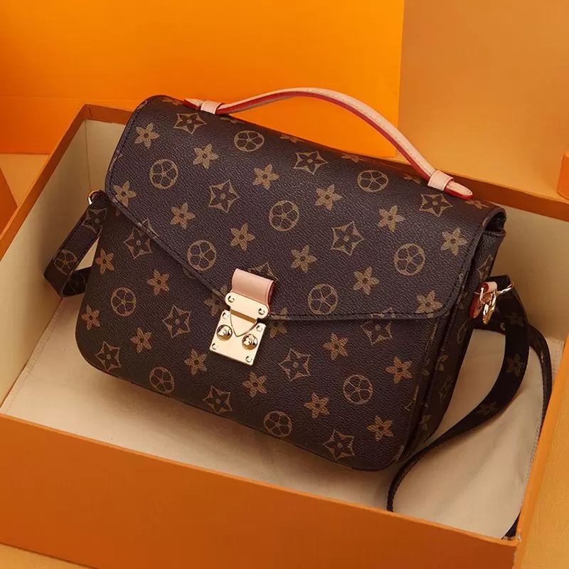 High Quality Bag Handbag women Sale Discount Genuine leather match pattern Date code Serial number Shoulder damier letters plaid flower