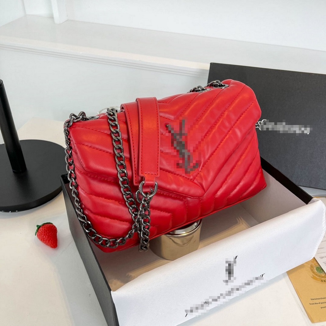 

2022 Counter same style canvas Bags luxury chain crossbody package LVs louiseitys viutonitys YSLitys GGitys clutch handbag designer bags tote bag, White