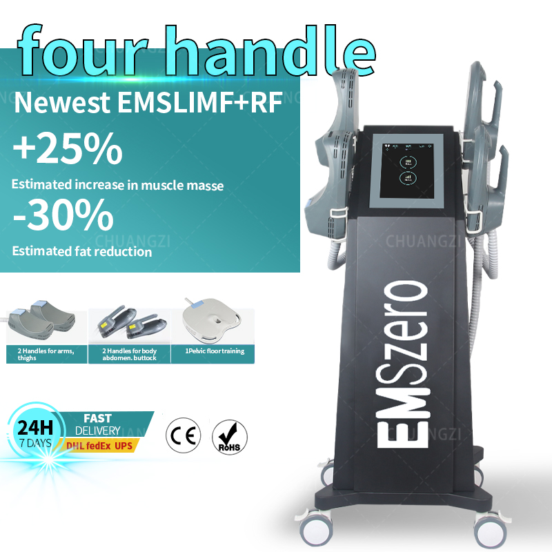 

Selling Neo DLS-EMSLIM Nova 14 Tesla High Power 4 RF Handles Hi-emt Body Sculpt EMS Muscle Stimulate Emszero Machine