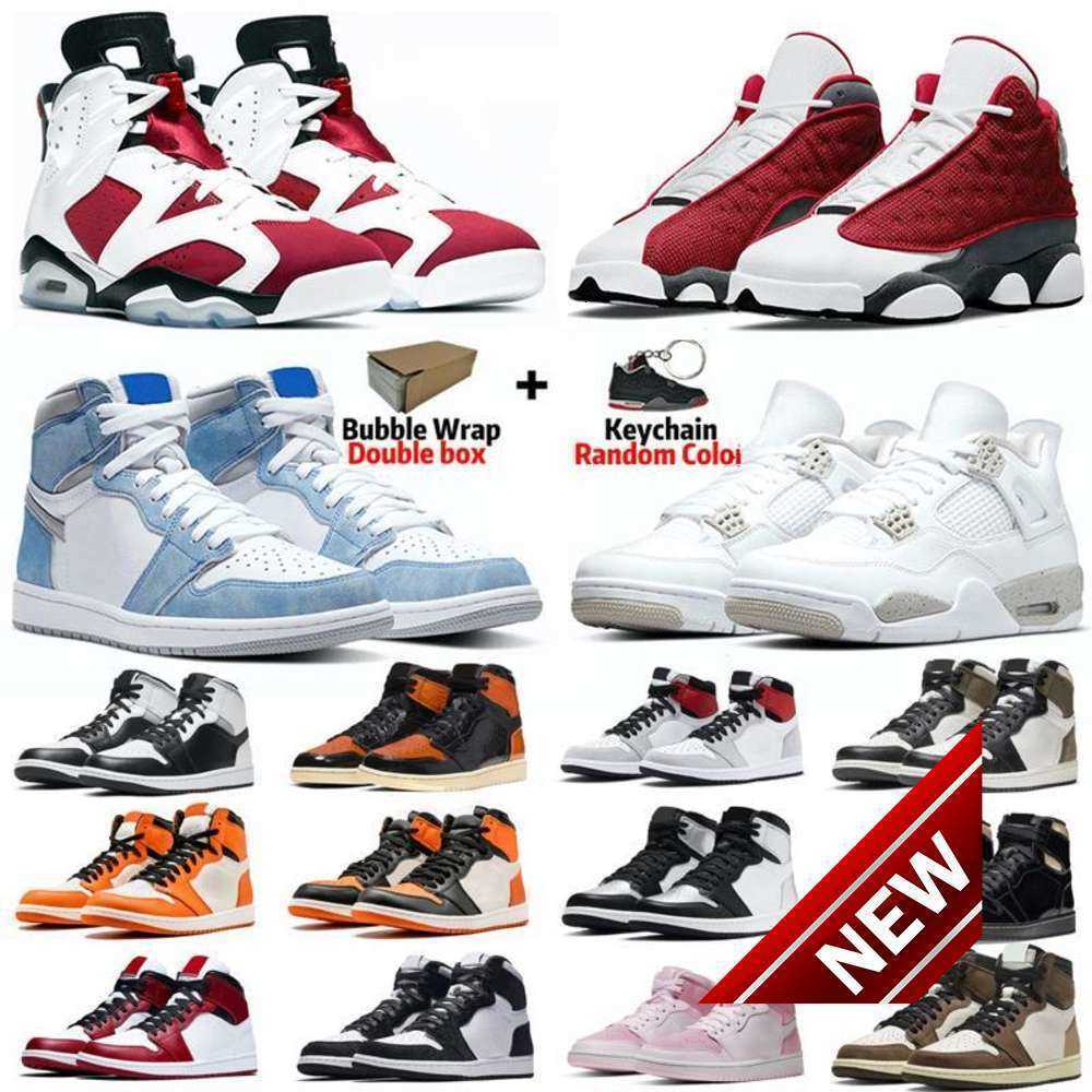 

Running Shoes Basketball Shoes Men Red Fint Hyper Royal 1s University Blue Raging Bull 4s White Carmine Women Sneaker Trainer With Box FDLF 403W