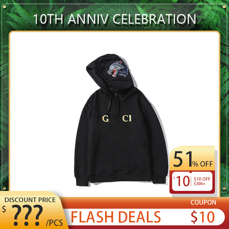 

Autumn Winter Hoodie Wolf Head Print Skateboard Over Size Sweatshirts, Customize(not sale)