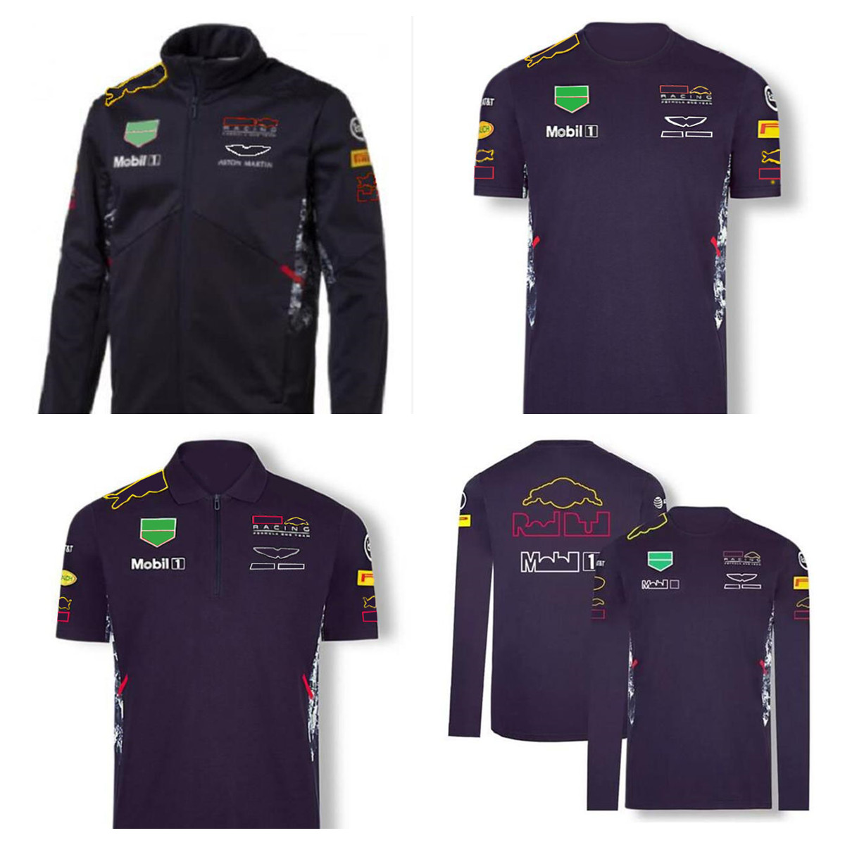 

New F1 racing jersey team t-shirt same style custom